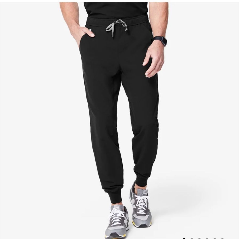 FIGS Tansen Freex Lined Jogger Scrub Pants Navy Small NWT in packaging